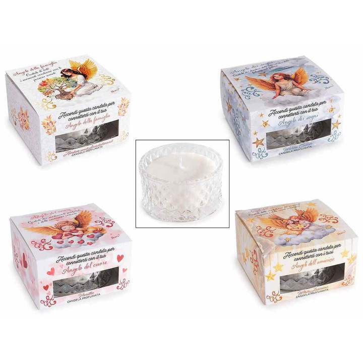 Комплект от 4 ароматизирани свещи в буркан Ø 8,5 x 4,5 H