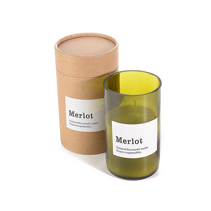 Ароматна свещ аромат Merlot Ø 7 см x 12,5 H