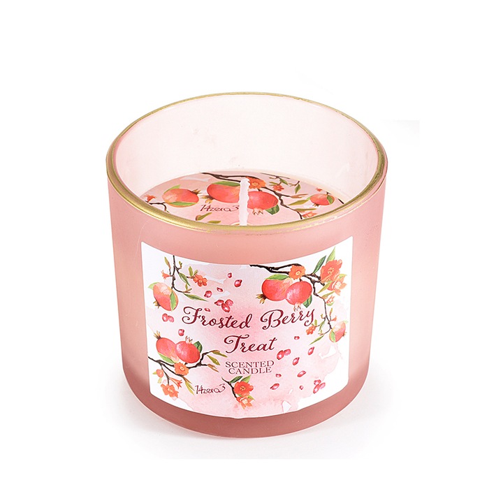 Ароматна свещ в стъклен буркан Аромат Горски плодове Ø 7,5 см x 7,5 H