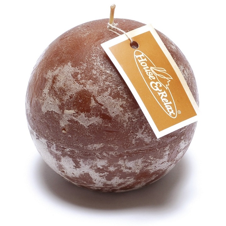 Lumanare parfumata caramel Ø 8 cm, durata 46 h