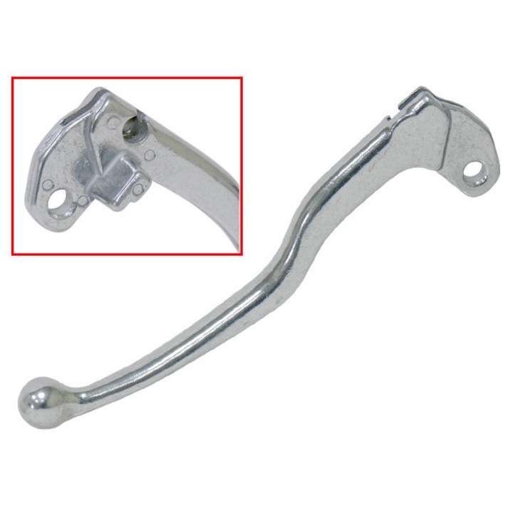 Maneta ambreiaj PSYCHIC pentru Yamaha TZR 50 '03-'08, MT-03 660 '05-'11, BT 1100 Bulldog '02-'06, argintie