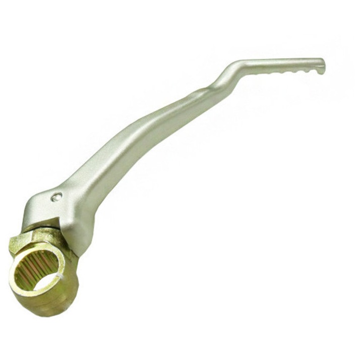 Maneta pornire moto, PSYCHIC, pentru Honda CRF 150R/RB '07-'24, aluminiu, argintie