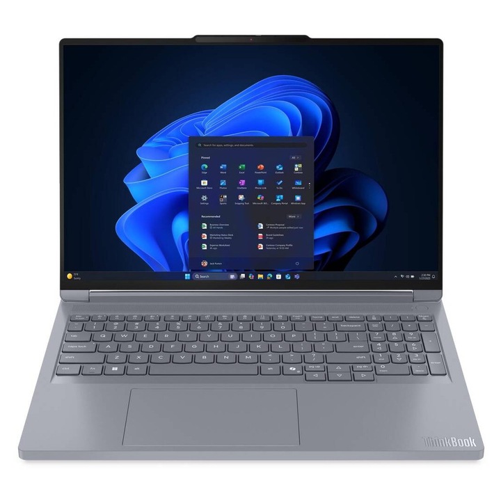 Лаптоп Lenovo ThinkBook 16p G6 WQXGA 16 инча AMD Ryzen 9 8940HX 32GB 1TB SSD RTX 5060 Windows 11 Pro Luna Grey
