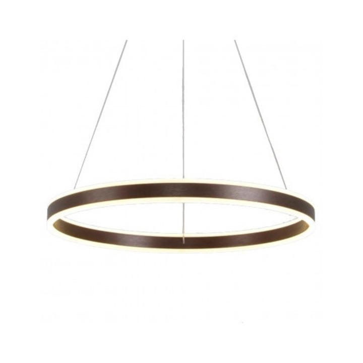 Lustra LED suspendata 60W 4800LM Negru nisip 3000K