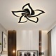 Lustra LED LT660/5BK, 55W, Diametru 61, Inaltime 8, Lumina Rece/Neutra/Calda, Dimabila, Negru, Alb, Acril, Metal