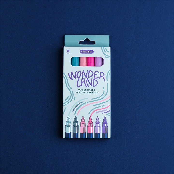 Carioci Crateit Wonderland - 1mm - 6 pcs