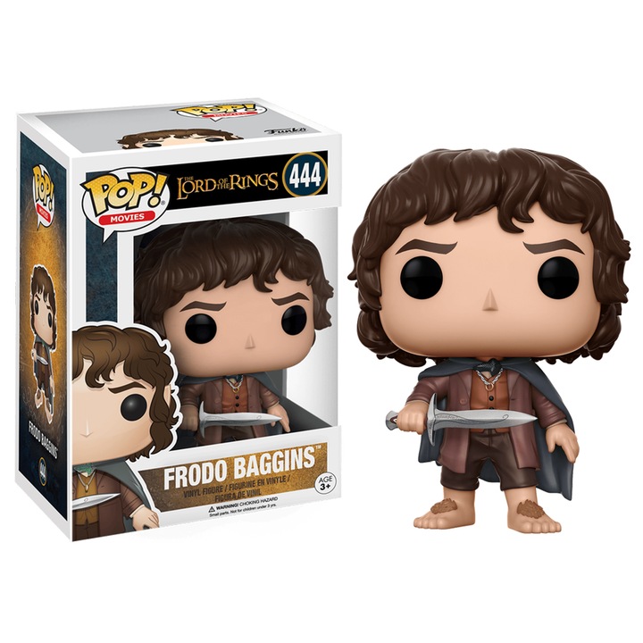 Figurina de colectie Funko POP! Movies − The Lord of the Rings: Frodo Baggins #444