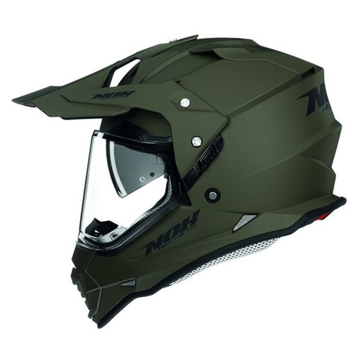 Casca NOX KASK OFFROAD / TRAIL DUOSPORT N312, verde mat (khaki), marimea XL