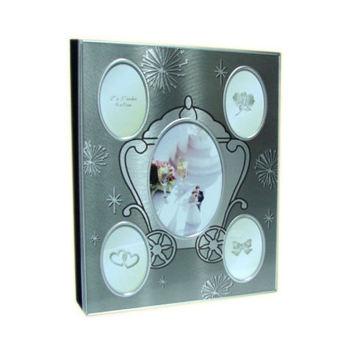 Fényképkeret beépített albummal 10×15 cm-es fényképekhez, elegáns design