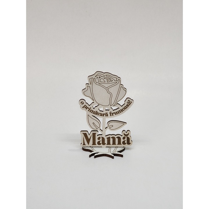Мартеница Цвете Роза Мама 8 см