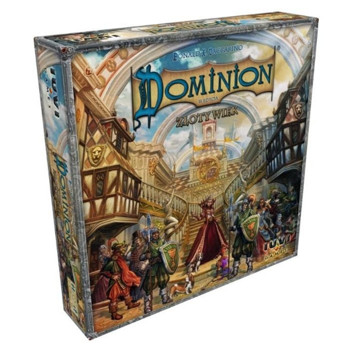 Dominion: Aranykor, IUVI Games, 300 kártya, 16 zseton, 1 győzelmi pont, 15 zseton 5 győzelmi pont