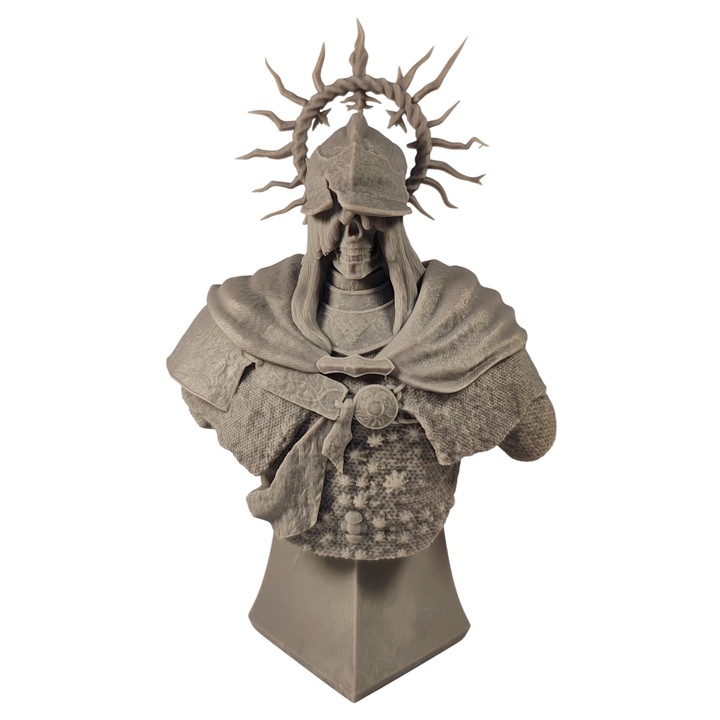 Бюст 3d Рицар на Смъртта Елдън Ринг 18 см смола