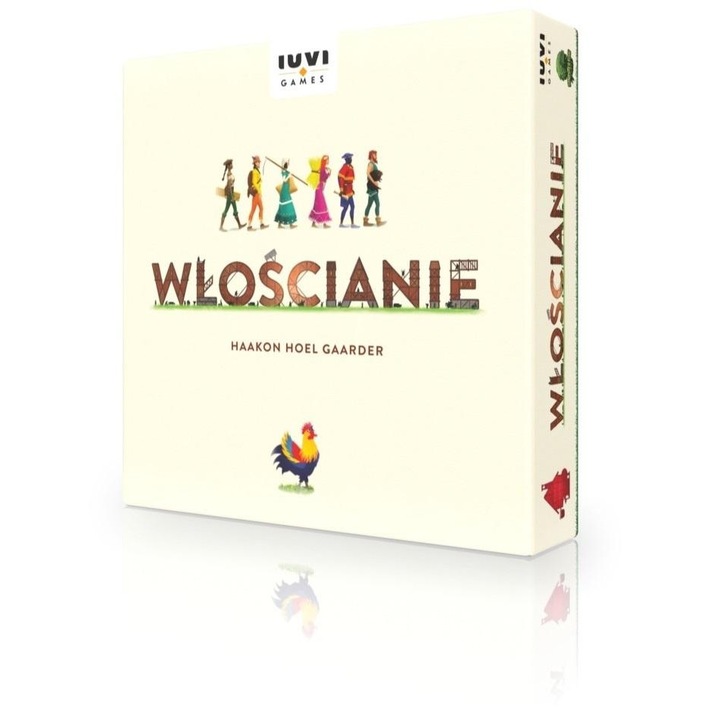 Wloscianie, IUVI Games, joc de societate, set complet cu 4 extensii, multicolor, 30x30cm