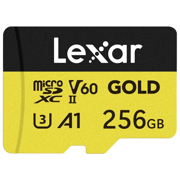 Карта microSDXC 256GB Lexar с адаптер, UHS-II U3, 100MB/s, водоустойчива и удароустойчива