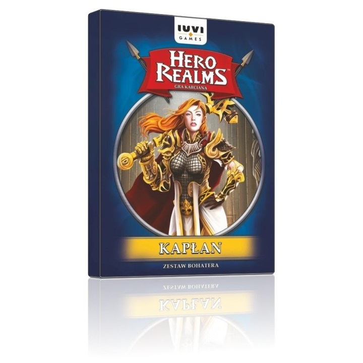 Hero Realms, set de joc, Kaplan, 15 carti, multicolor