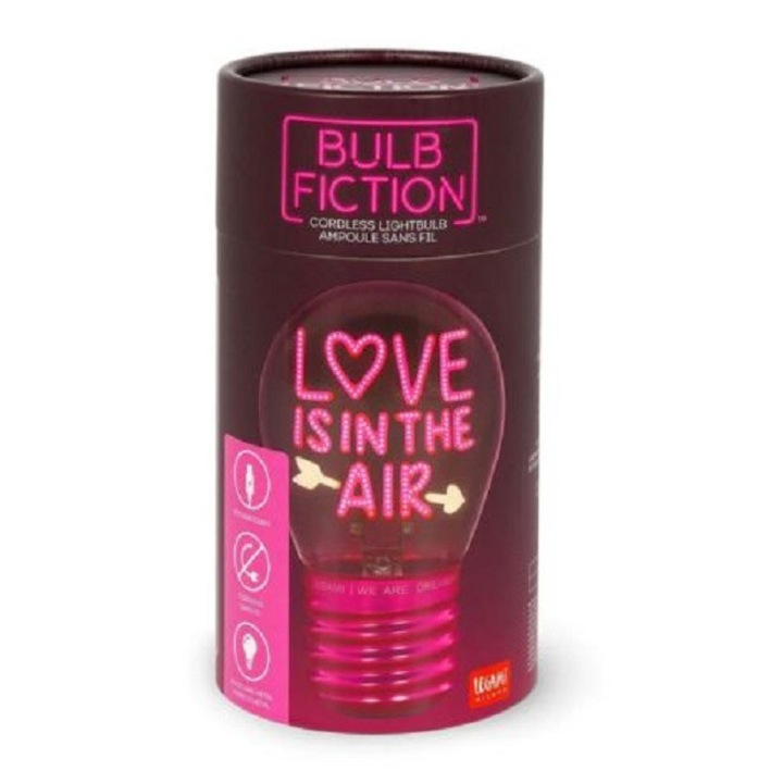 Lampa de masa decorativa, Love Is in the Air - Bulb Fiction, iluminare calda, 1 buc