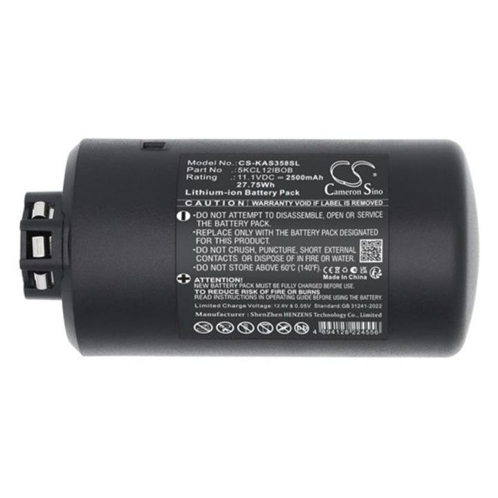 Cameron sino li-ion akkumulátor, 11, 1v, 2500mAh, kompatibilis kitchenaid 5kcl12ibob kompatibilis-vel