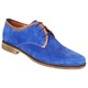 Pantofi barbati casual din piele naturala intoarsa Albastru - Marimea 38