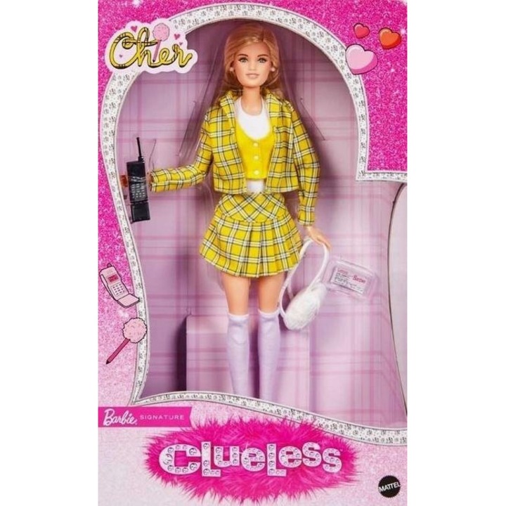 Barbie Clueless 30-lecie Cher, papusa colectionar, 30cm