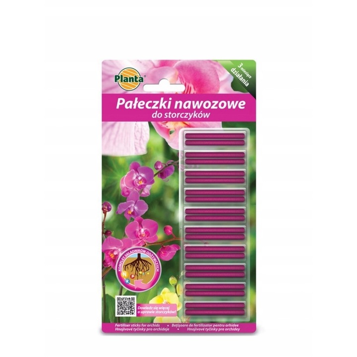 Palete fertilizatoare Planta pentru orhidee, 20 bucati, NPK 9-7-7, dizolvare completa