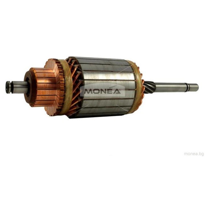 Rotor electromotor Protech, 75mm, 290.5mm, 10 caneluri, 12V