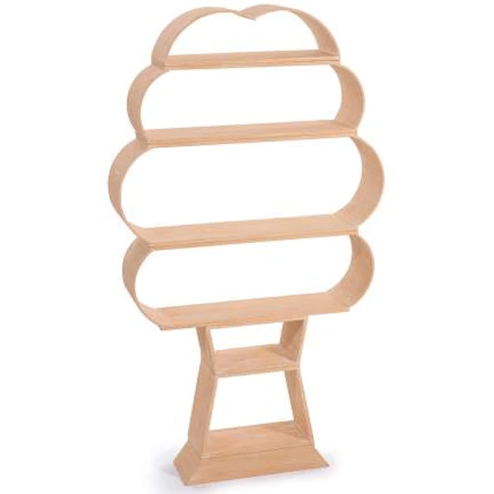 Raft Tip Copac din Lemn pentru Magazin / Evenimente – 6 Polite