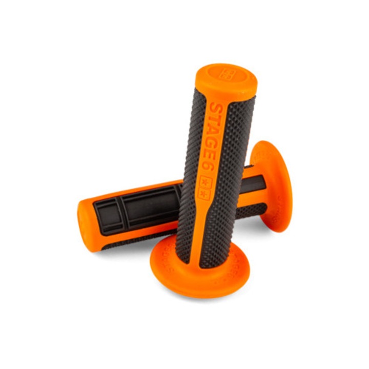 Végső markolatok Stage6 fekete / narancs MX_S6-195010/OR