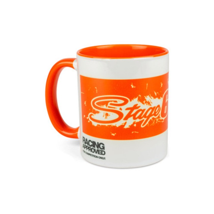 330 ml-es Stage6 Racing approved narancssárga bögre MX_S6-0751/OR