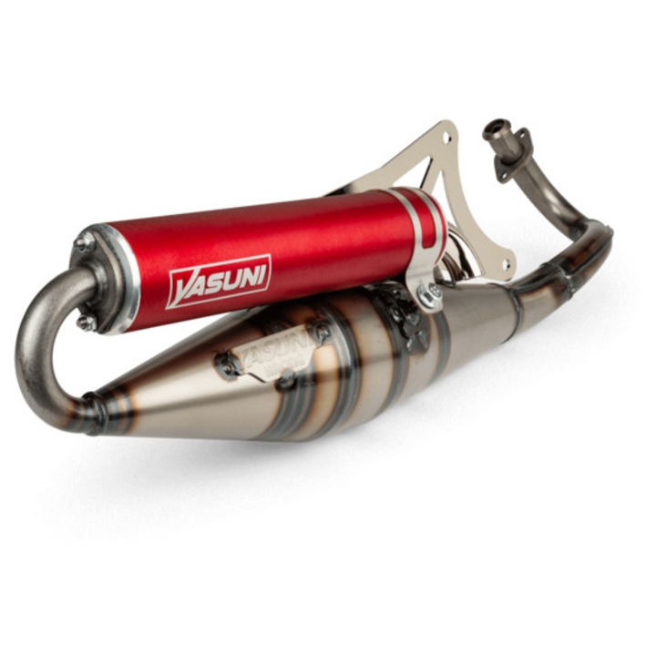 Yasuni Z Piros Fortuna kipufogó Piaggiohoz MX_YAS418R