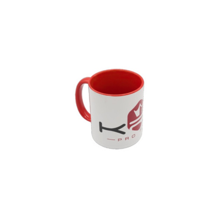 Mug KRM Pro Ride fehér/piros MX_KR023F