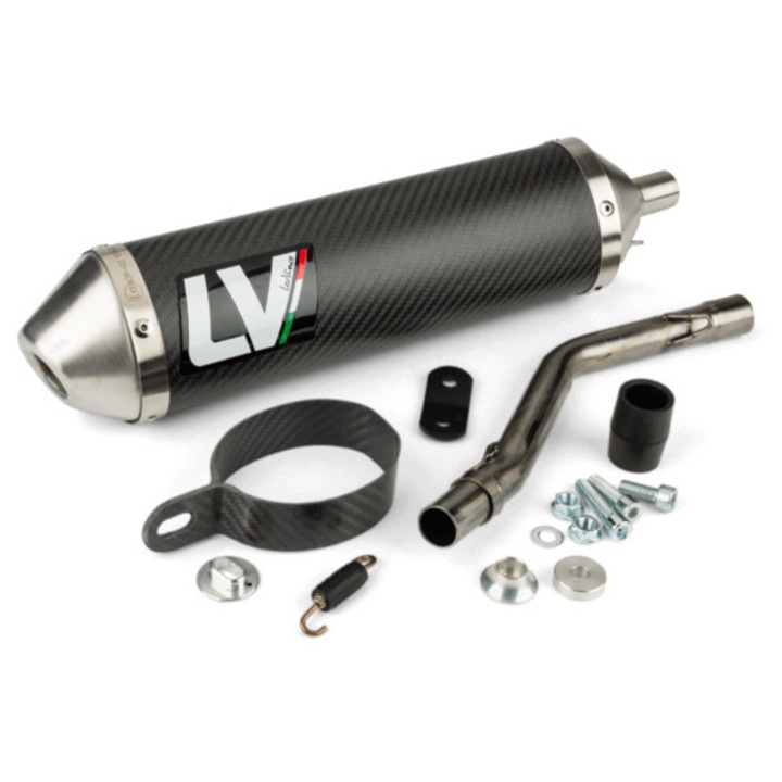 LeoVince X-Fight Carbon hangtompító Rieju MRT Euro 5 MX_S17003