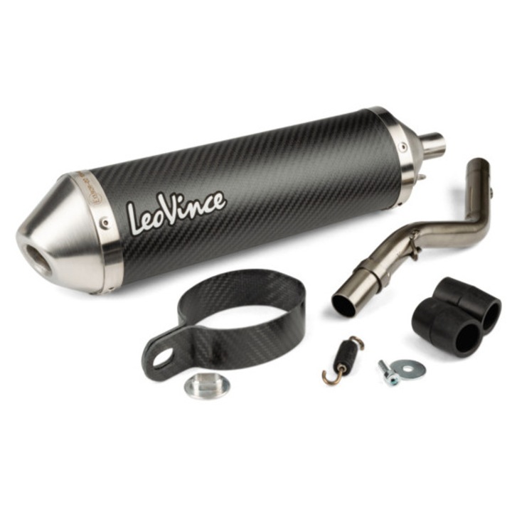 LeoVince X-Fight Carbon hangtompító Sherco 50 Euro 5 MX_S17011