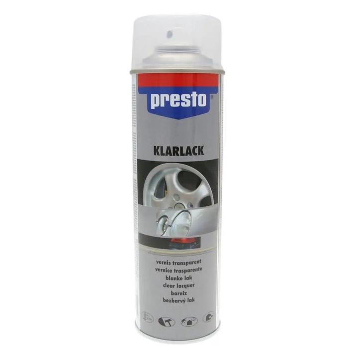 Presto átlátszó fényes lakk felület - 500ml 33627