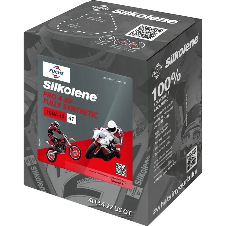 Fuchs SILKOLENE PRO 4T 10W30 motorolaj 4L