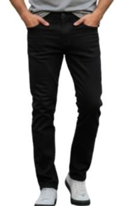 Blugi barbati, regular fit, negru, Negru