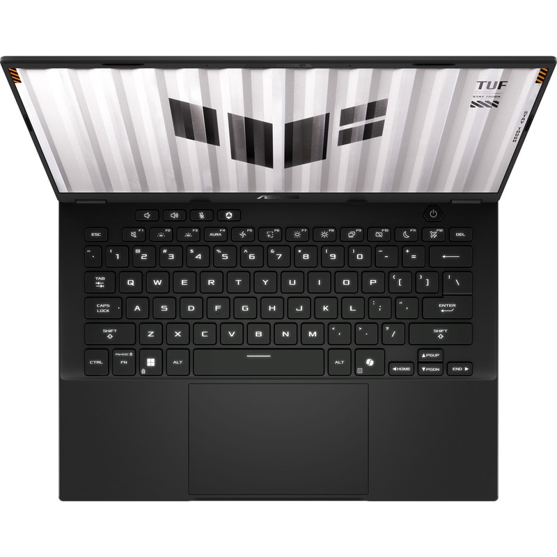 Laptop Gaming ASUS TUF A14 FA401UH, Procesor AMD Ryzen 7, 32GB RAM, 1TB SSD, Negru/Gri, 16inch 2.5K 165Hz