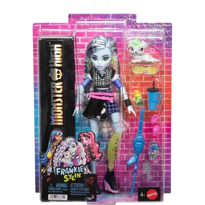 Кукла Monster High, Mattel, основен модел, многоцветна