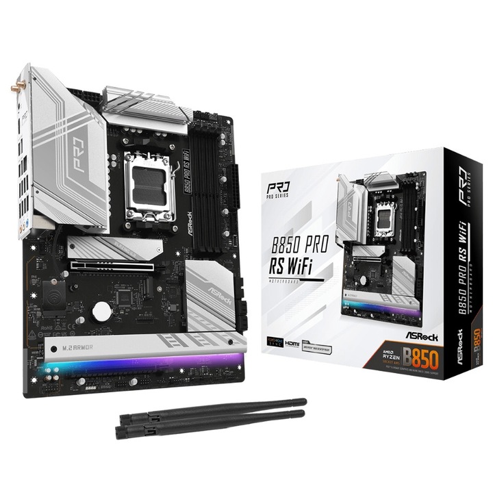 Дънна платка Asrock B850 Pro RS Wi-Fi 90-MXBQL0-A0UAYZ