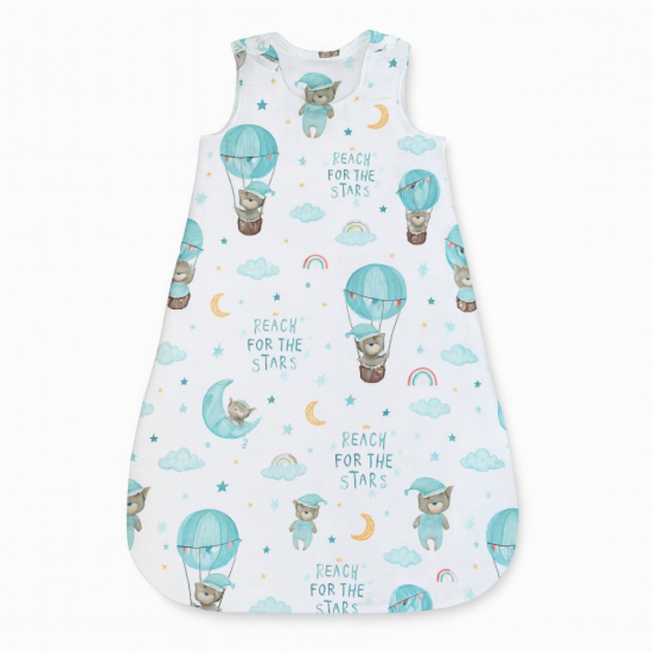 Sac de dormit de iarnă Kapi bubble mint 68 cm