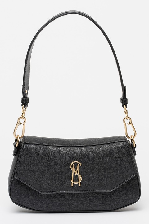 Steve Madden, Geanta de umar eleganta, Negru, 15x27x7