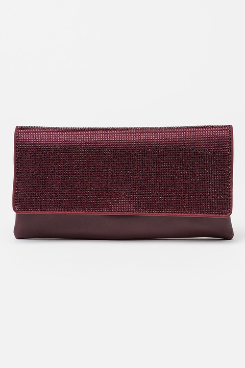 Steve Madden, Geanta plic cu strasuri Bhayes, Violet pruna