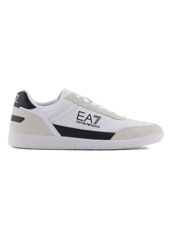 Pantofi sport dama EA7 HERITAGE EA7, Sintetic, Alb, 36 2/3 EU