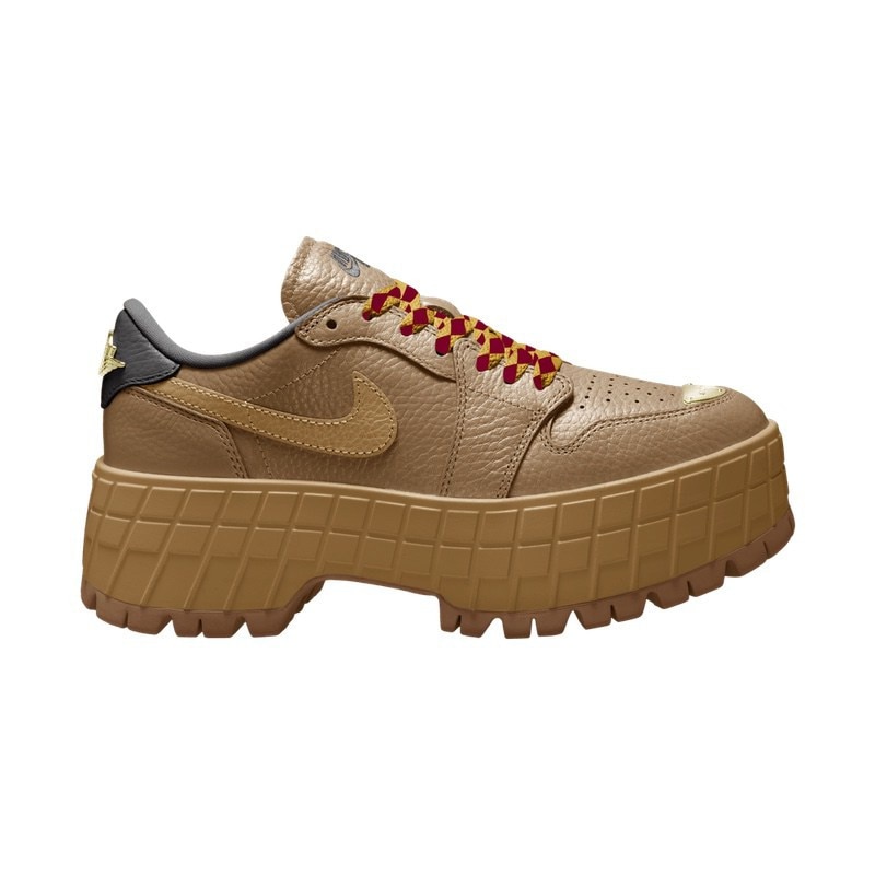 Pantofi sport dama Nike W AIR JORDAN 1 BROOKLYN LOW, Piele