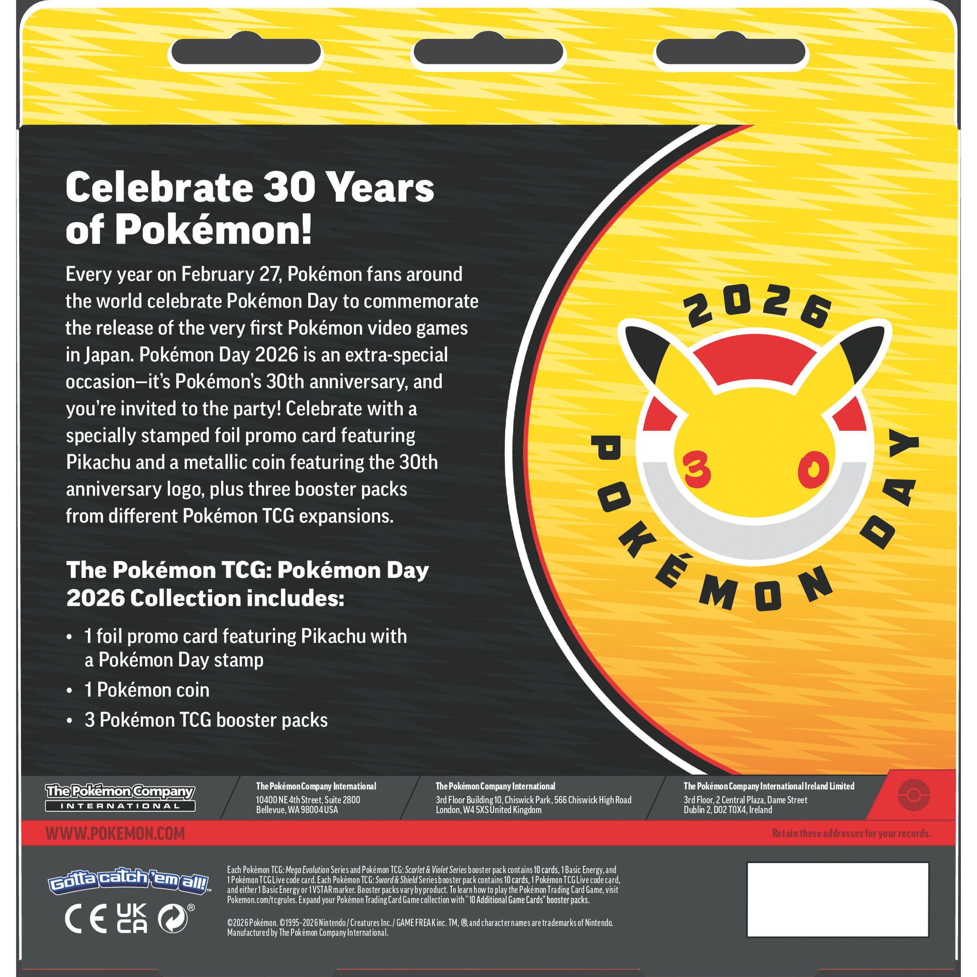 Set cartonase Pokémon TCG: Pokémon Day 2026 - eMAG.ro