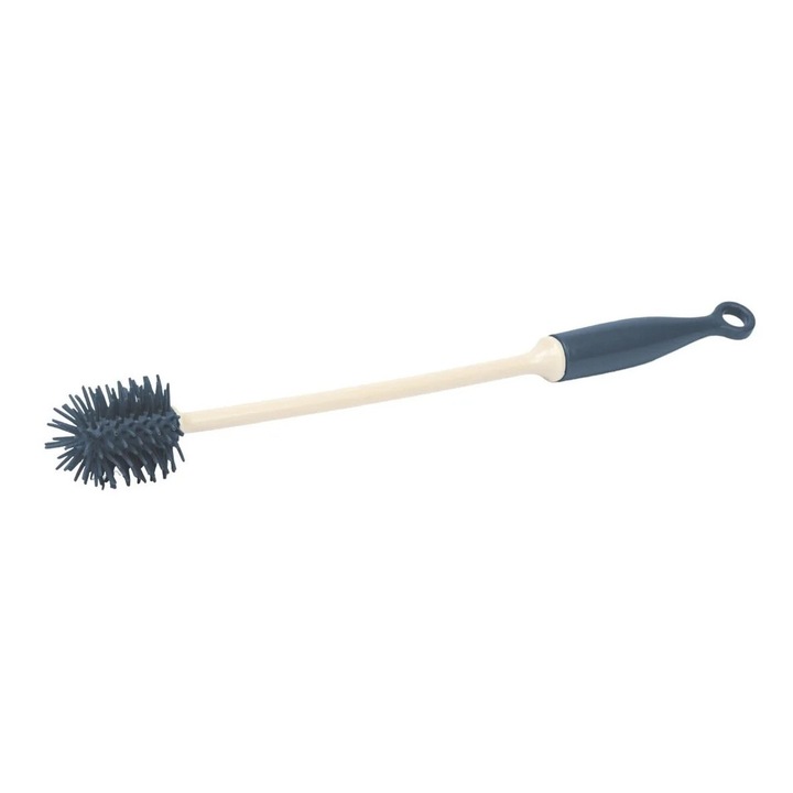 Perie de curatare pentru sticle, Sungroup, SD-661, 30x4x1cm, albastra