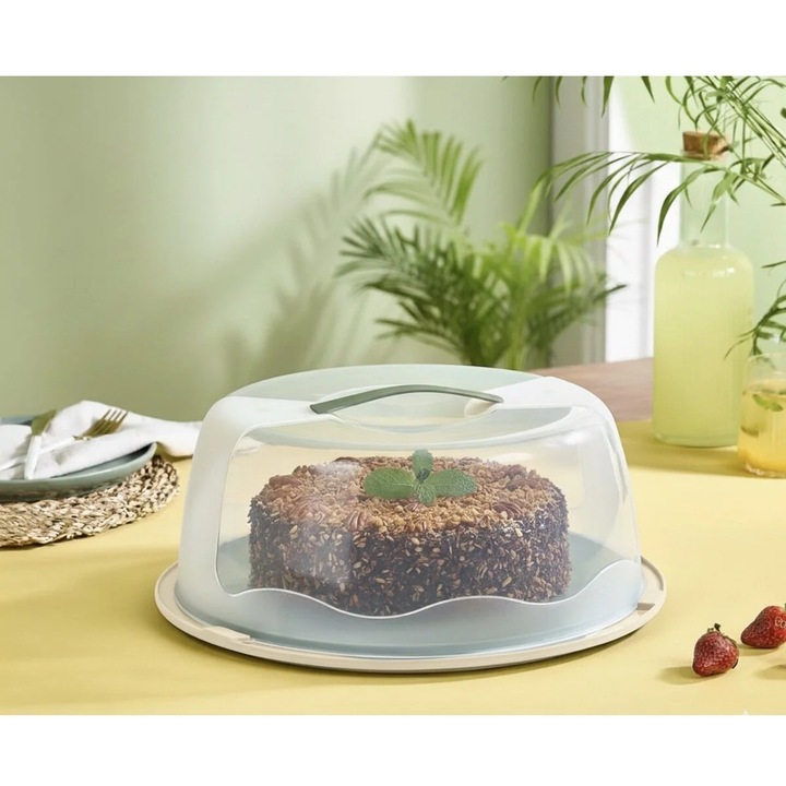 STAR élelmiszer doboz, XL modell, bézs, 35.5x35.5x15cm