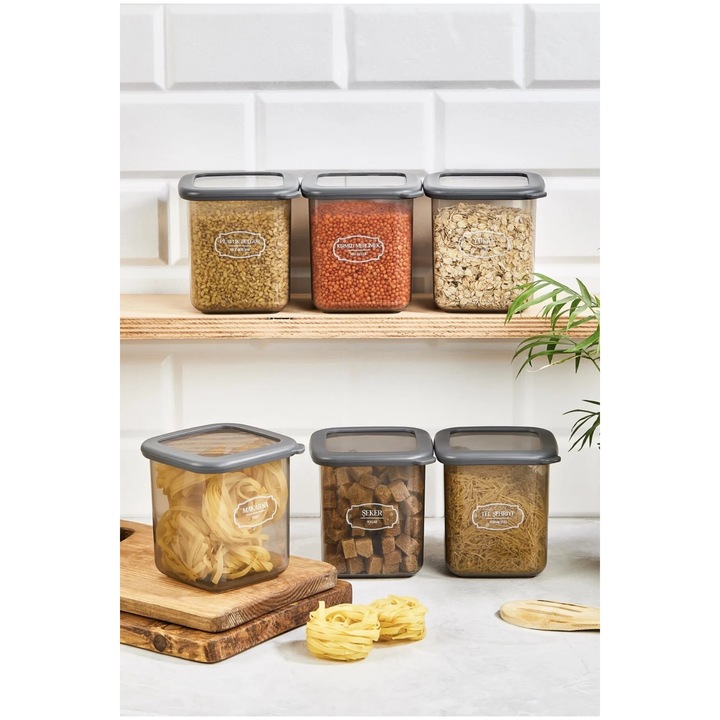 Cutie alimentara, Sungroup, 800 ml, transparent, 11.5x11x11cm