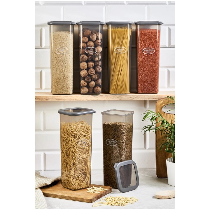 Cutie alimentara ROYAL, Sungroup, 2.0L, transparent, 28x11x11cm, set de 1 bucata