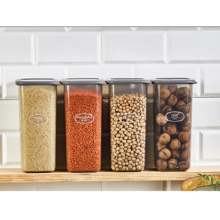 Cutie alimentara ROYAL, Sungroup, 1.6 litri, transparent, 22.5x11x11cm, set de 1 bucata