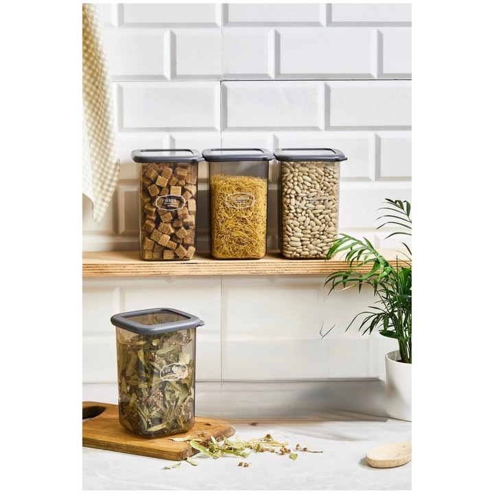 Cutie alimentara, Sungroup, 1.2 litri, transparent, 16.7x11x11cm